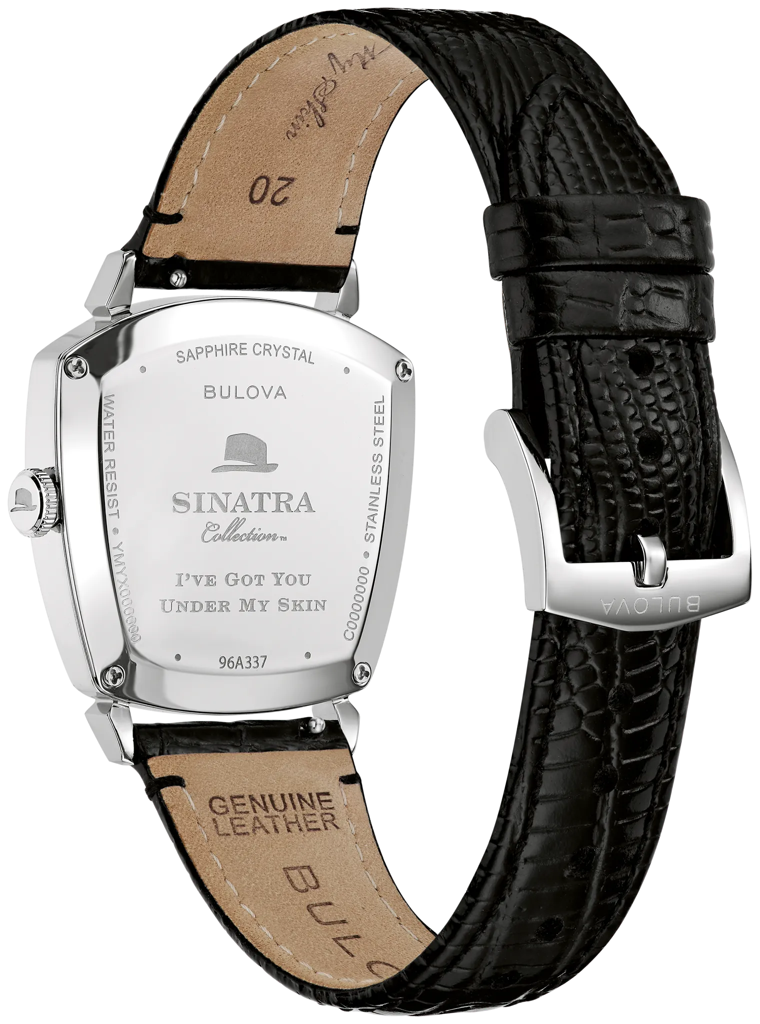 White Dial Leather Strap I've Got You Under My Skin 96A337 | Bulova